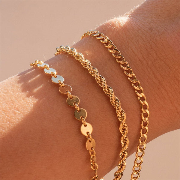 Olivia Twisted Chain Bracelet