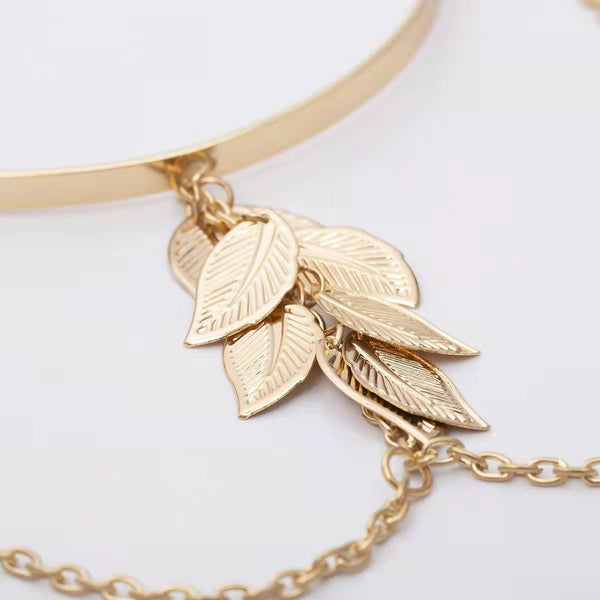 Leaves Of Fortune Arm Cuff